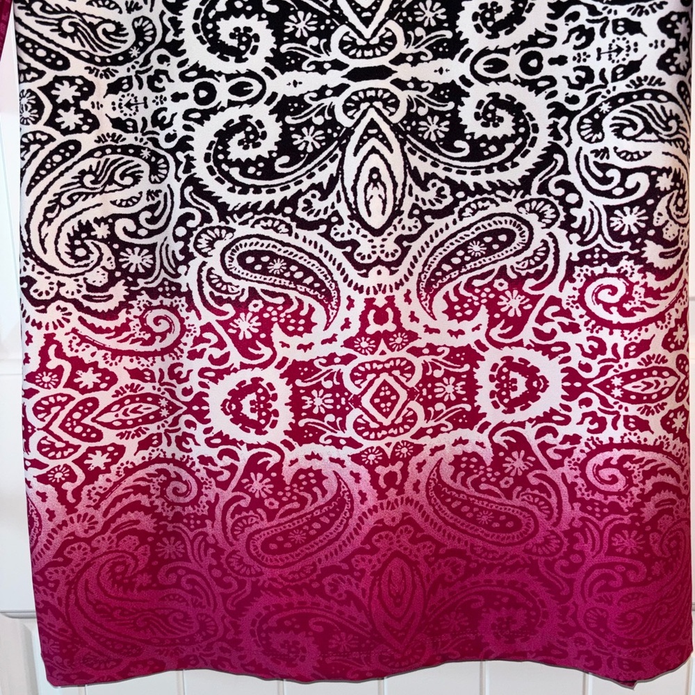Haani Black and Pink Paisley Dress - Picture 3 of 9